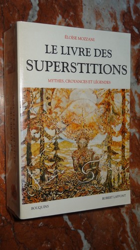 Livre des superstitions - livre,