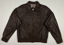Giacca pelle vintage Remy uomo