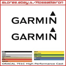Kit 2 Adhésifs Garmin mm.50 X 14 - Stickers Autocollants Autocollant