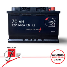 BATTERIA AUTO SUNCAR 12V 70AH 640A L3 POLO POSITIVO DESTRA DX STANDARD