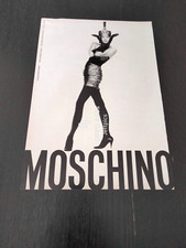1987 MOSCHINO BORSE & REDWALL VINTAGE 1980's ANNI 80 PUBBLICITA DOUBLE AD