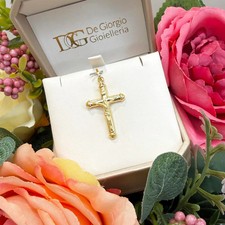 Ciondolo croce con Cristo da