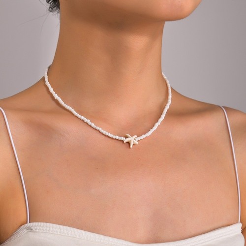 Collana perle intricata per - collana,