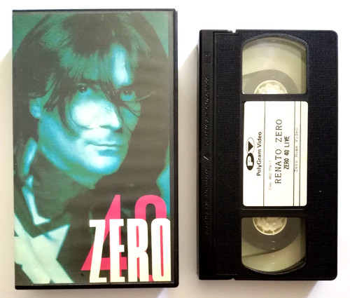 Vhs renato zero - renato, 40