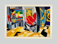 Ugo NESPOLO - "Composizione" - Serigrafia, 130 x 180 cm