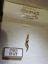 Ciondolo corno double face