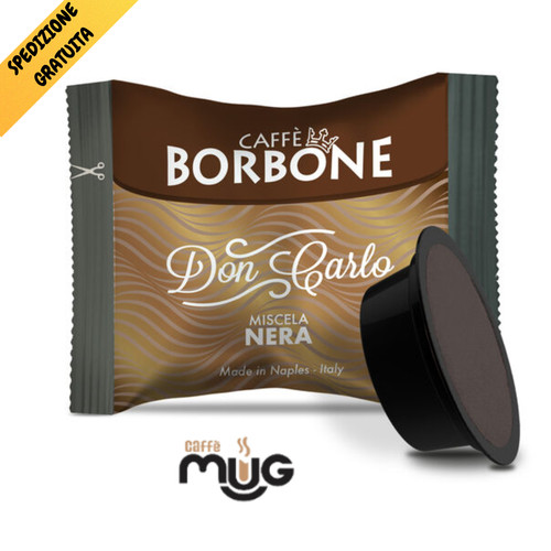 500 capsule cialde borbone don - capsule,