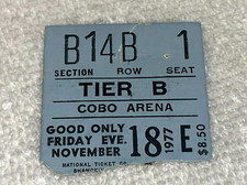 BIGLIETTO CONCERTO QUEEN 1977