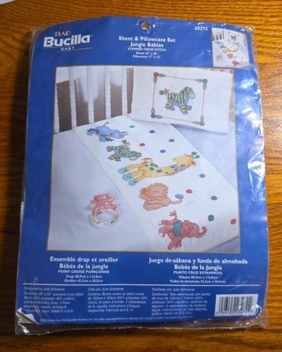 Bucilla set lenzuola federe - bucilla, e