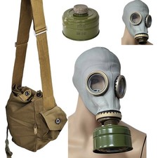 Maschera antigas russa GP-5 esercito ABC Rubber + filtro scatola + borsa trasporto decorazione
