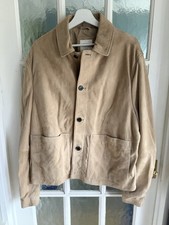 Giacca stile operaio in pelle