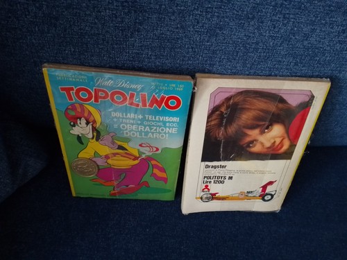 Topolino 711 con moneta - topolino,