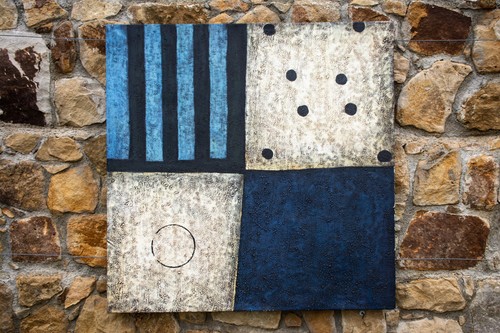 Quadro astratto forme - quadro,