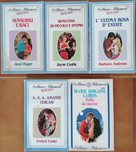 Libri collana bluemoon - libri, anni