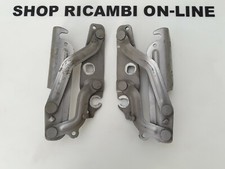 COPPIA CERNIERE COFANO ANTERIORE DX SX GRIGIO CHIARO FORD FIESTA ANNO 2009