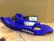 YAMAHA YZ 250 2005-2024 ACERBIS MX PLASTICA PIASTRA DI SCORRIMENTO PROTEZIONE COPPA BLU