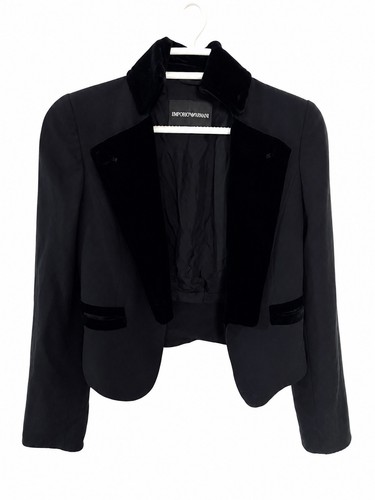Emporio armani velvet jacket - emporio,