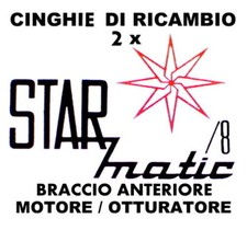 ★KIT CINGHIE DI RICAMBIO 2 x