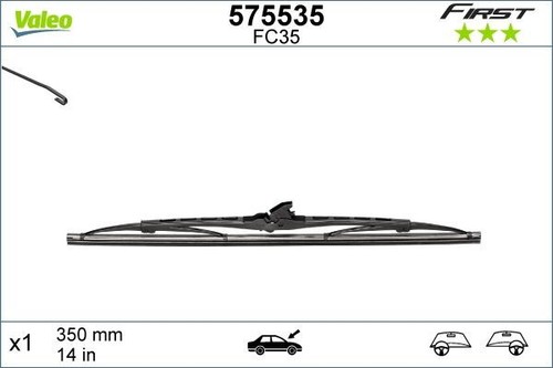 Valeo 575535 spazzola tergi - 575535,