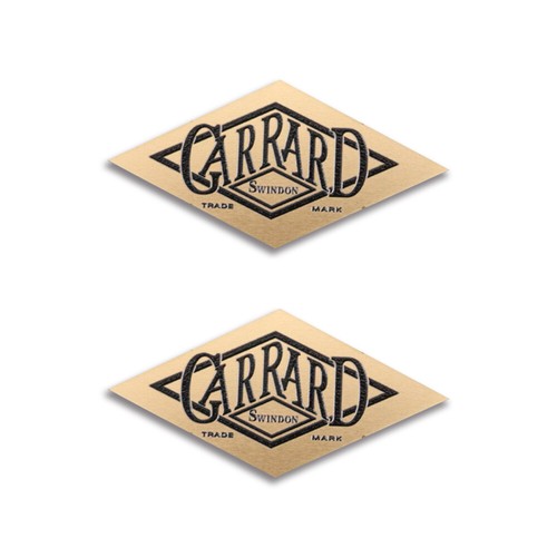 Distintivo logo garrard - distintivo,