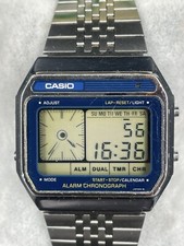 Casio AX-210 Rare Vintage LCD Watch Module 118 
