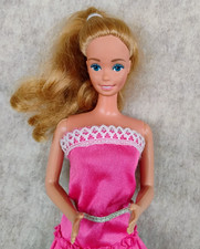 Barbie Mattel 1981 rosa e bella Barbie che indossa moda divertente 4805 epoca superstar