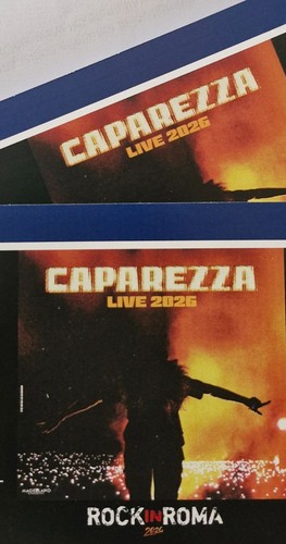 Biglietti caparezza 2026 per