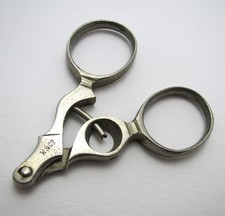 Antique nickel silver small - antique,