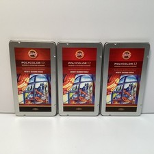 Lot of 3 Koh-I-Noor Polycolor