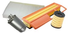 KIT 4 FILTRI TAGLIANDO FIAT GRANDE PUNTO 199 1.3 MULTIJET 75 CV PURFLUX