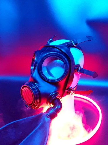 Maschera antigas fetish - , in