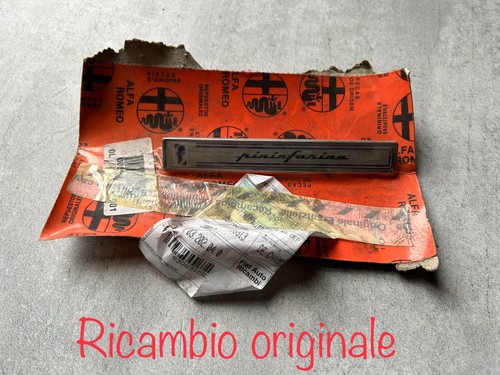 Badge pininfarina alfa romeo - pininfarina,