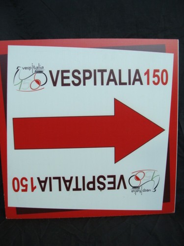 Cartello vespitalia vespa - cartello,
