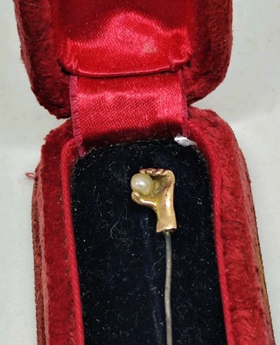 Spilla antica oro 9kt con - antica,