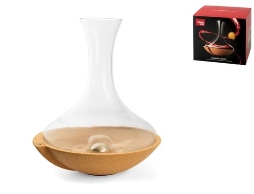 Decanter swirling vacuvin - swirling, in