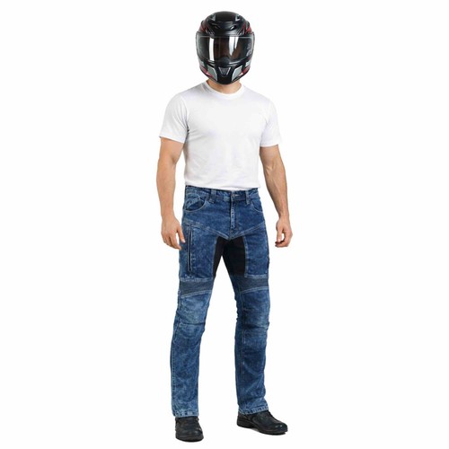 Jeans moto biker uomo aramid - biker,