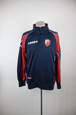 LEGEA STELLA ROSSA BELGRADO FELPA SPORT MAGLIA CALCIO UOMO L MAN SOCCER SWEATER