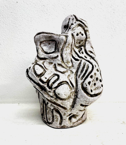 Scultura ceramica pozzi pippo - ceramica,