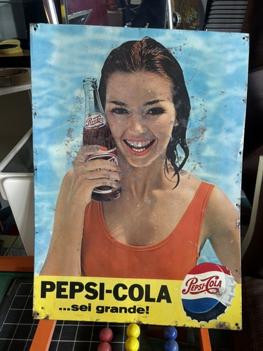 Pepsi insegna latta - pepsi,