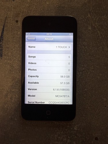 Apple ipod touch - touch, 4a