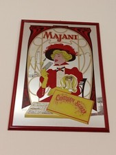 Specchio pubblicitario Majani Cioccolato Scorza 73 x 53 cm