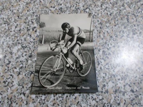 Foto cartolina ciclismo fausto - foto/cartolina,