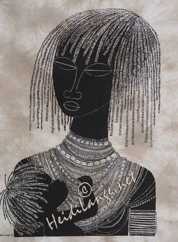 Heidi lange batik dell africa - lange,