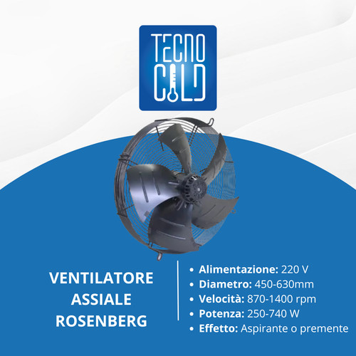 Ventilatore assiale con - ventilatore,