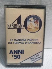 MUSICASSETTA - 40 SANREMO - LE