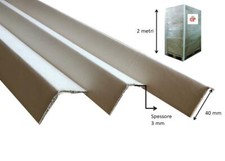 Angolari in cartone pressato Bianchi 2000 x 40 x 40 mm Per pallet fino a 2 metri