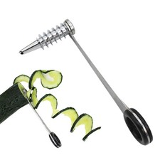Spiralizzatore Verdure Acciaio Inox Patate Carote Affettatrice Utensile Cucina