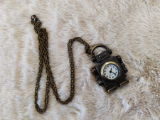 Collana orologio robot in