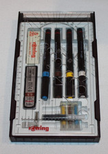 set 4 penne vintage Rotring