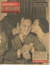 SORRISI CANZONI 1956/2=CLAUDIO VILLA=MARIA PARIS=GIANNI FERRIO ALBA ARNOVA=